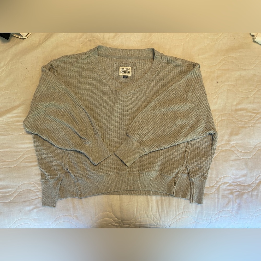American Eagle Waffle shirt